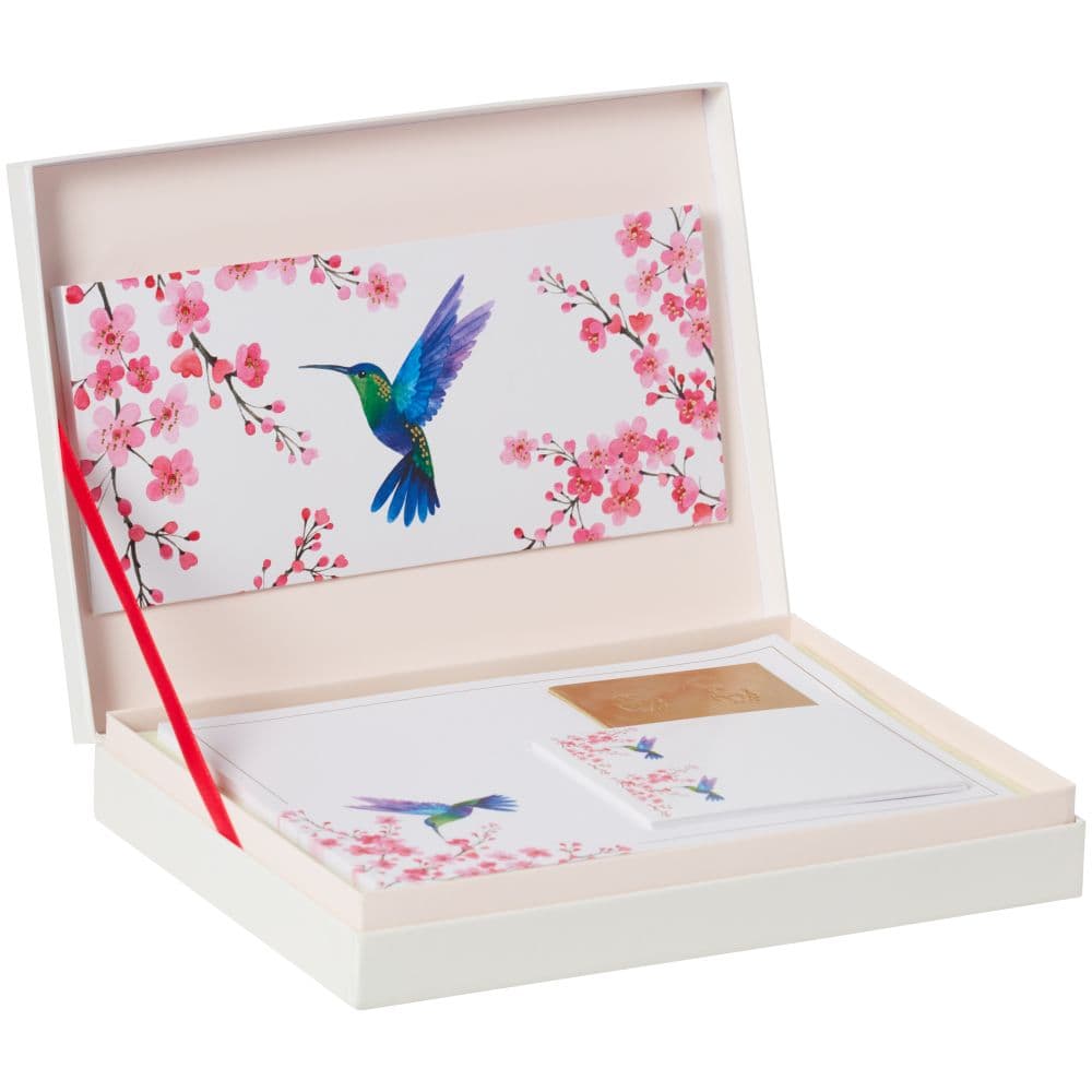 Enchanted Garden Writing Set open box width="1000" height="1000"