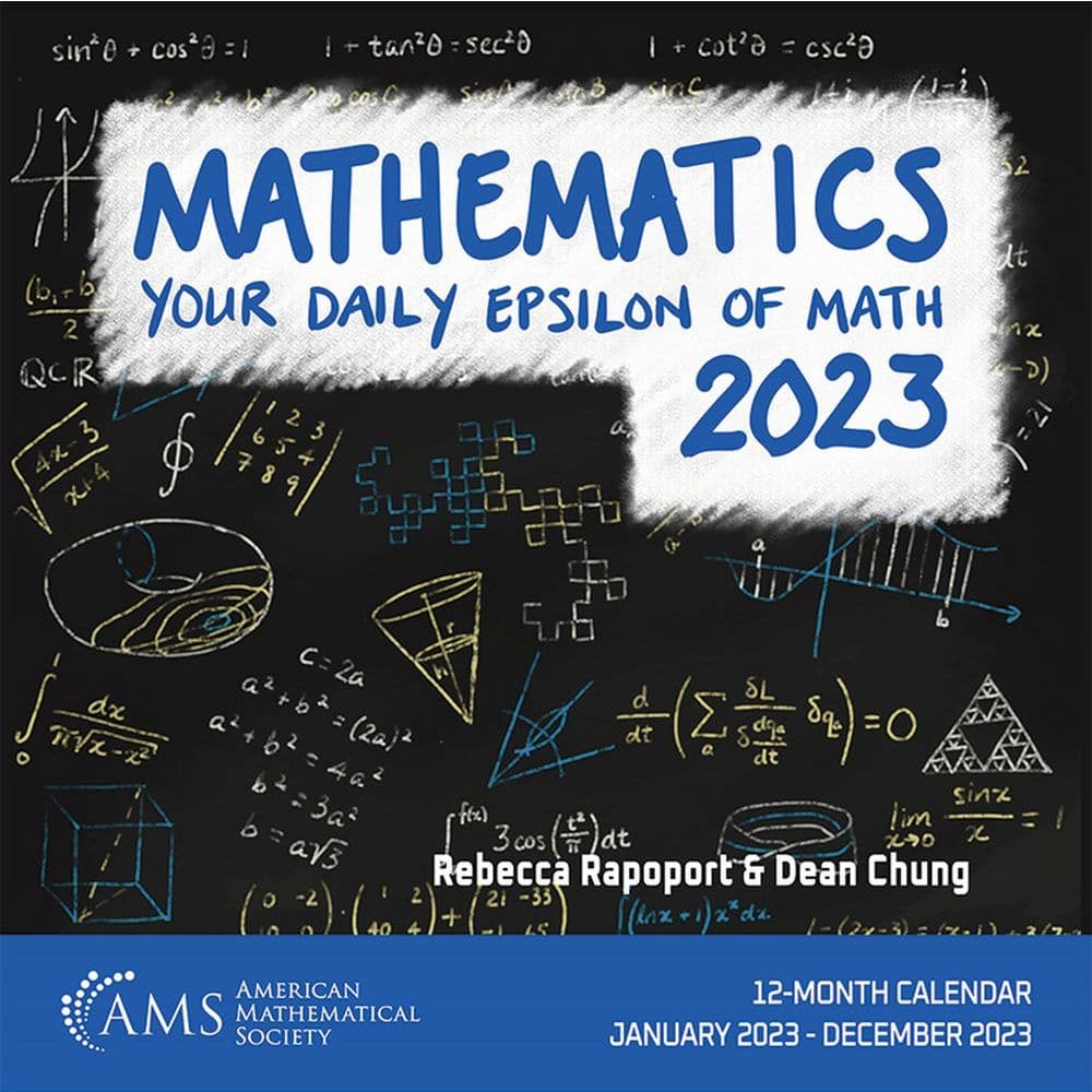 Mathematics 2023 Wall Calendar