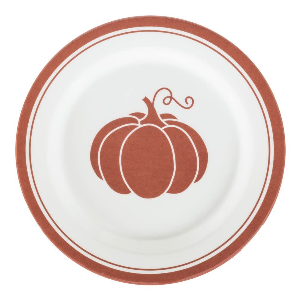 Hello Fall Melamine Appetizer Plates 4th Product Detail  Image width="1000" height="1000"