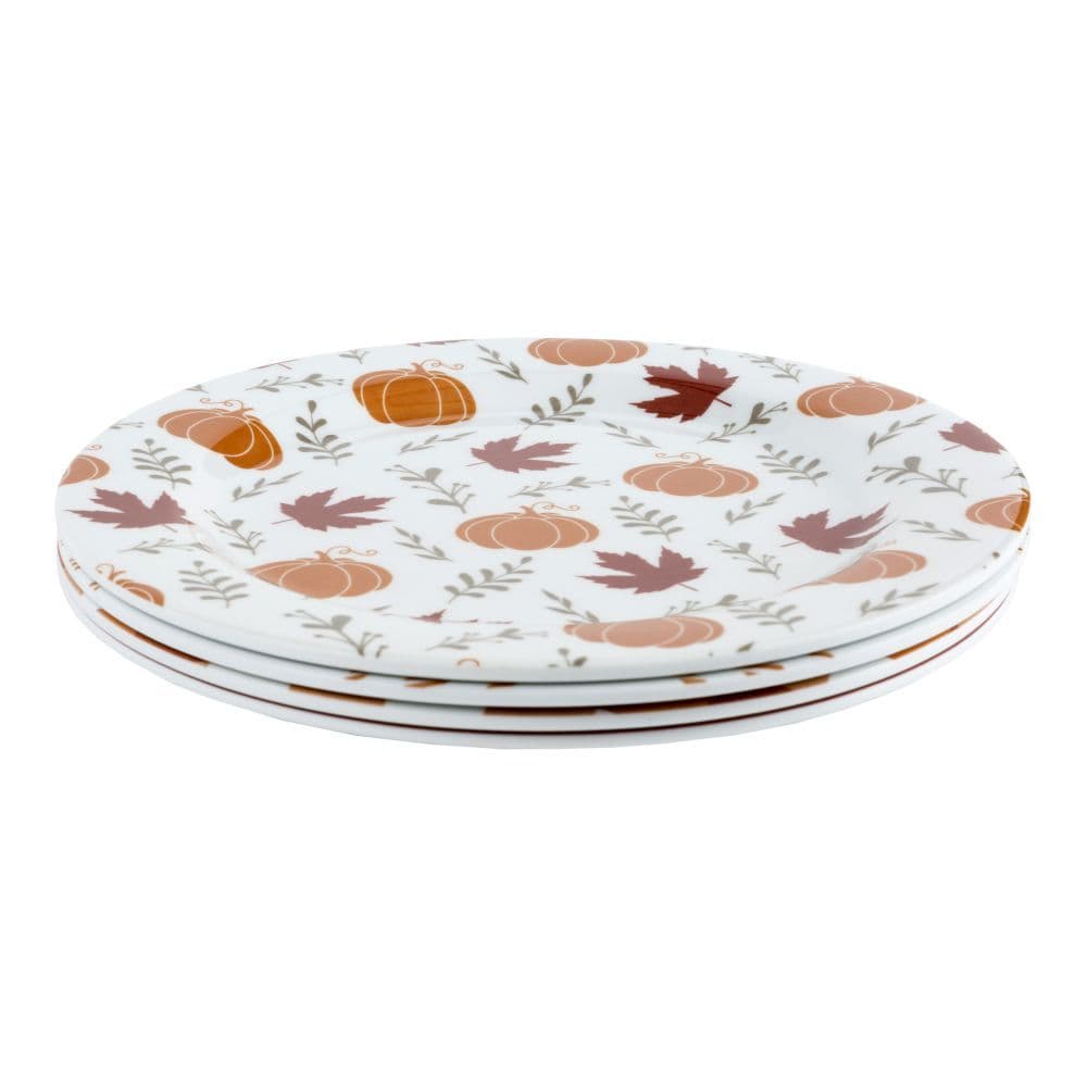 Hello Fall Melamine Appetizer Plates 6th Product Detail  Image width="1000" height="1000"