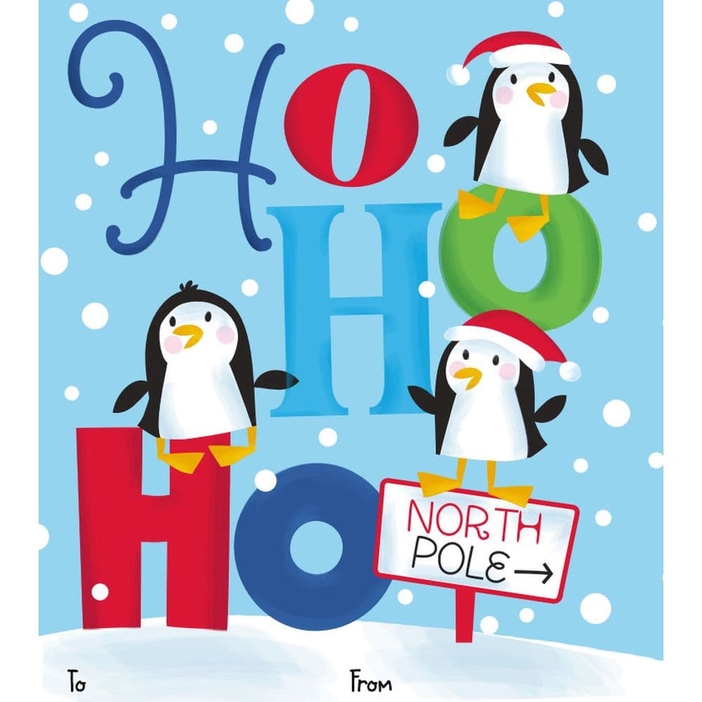 Calendar Ink HoHo Penguins Calendar Wrapper