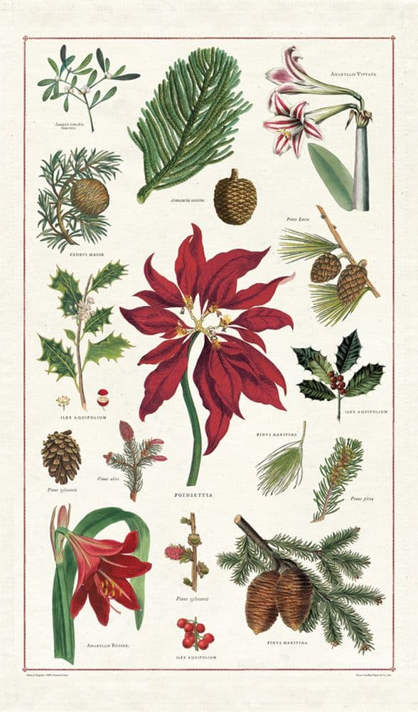 Christmas  Botanica Tea Towel Main  Image width="1000" height="1000"