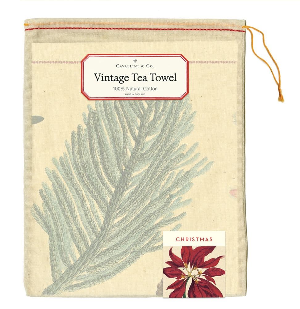 Christmas  Botanica Tea Towel Front of Bag width="1000" height="1000"