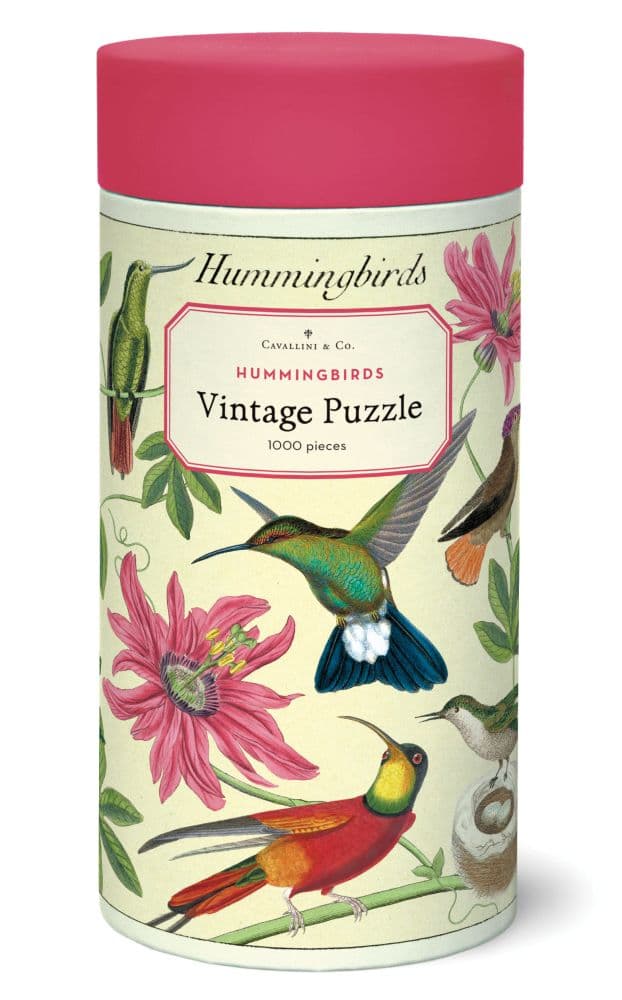 Hummingbirds 1000 Piece Puzzle box  Image width="1000" height="1000"