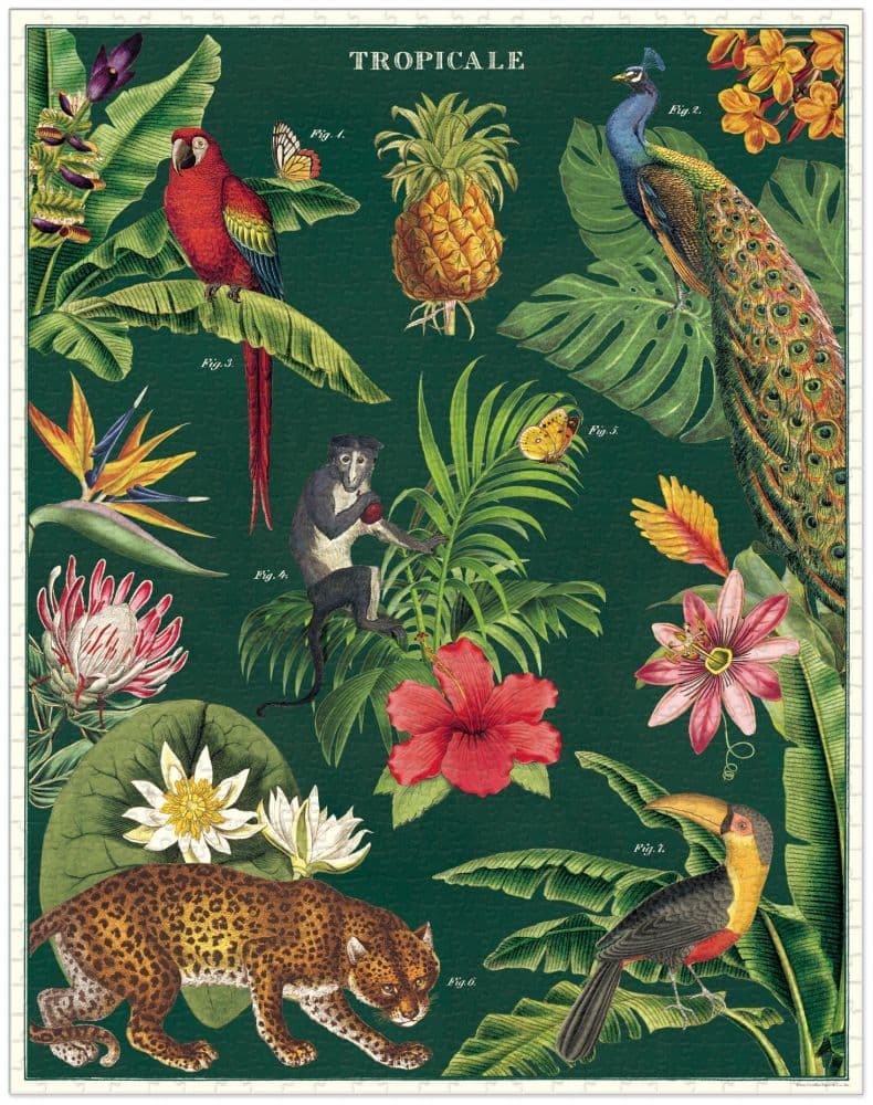 Tropicale 1000 Piece Puzzle Finished Puzzle width="1000" height="1000"