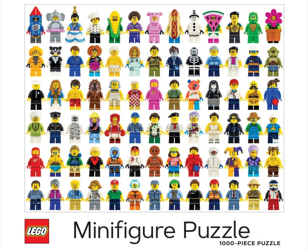 Lego Minifigures 1000 Piece Puzzle Box  Image width=&quot;1000&quot; height=&quot;1000&quot;