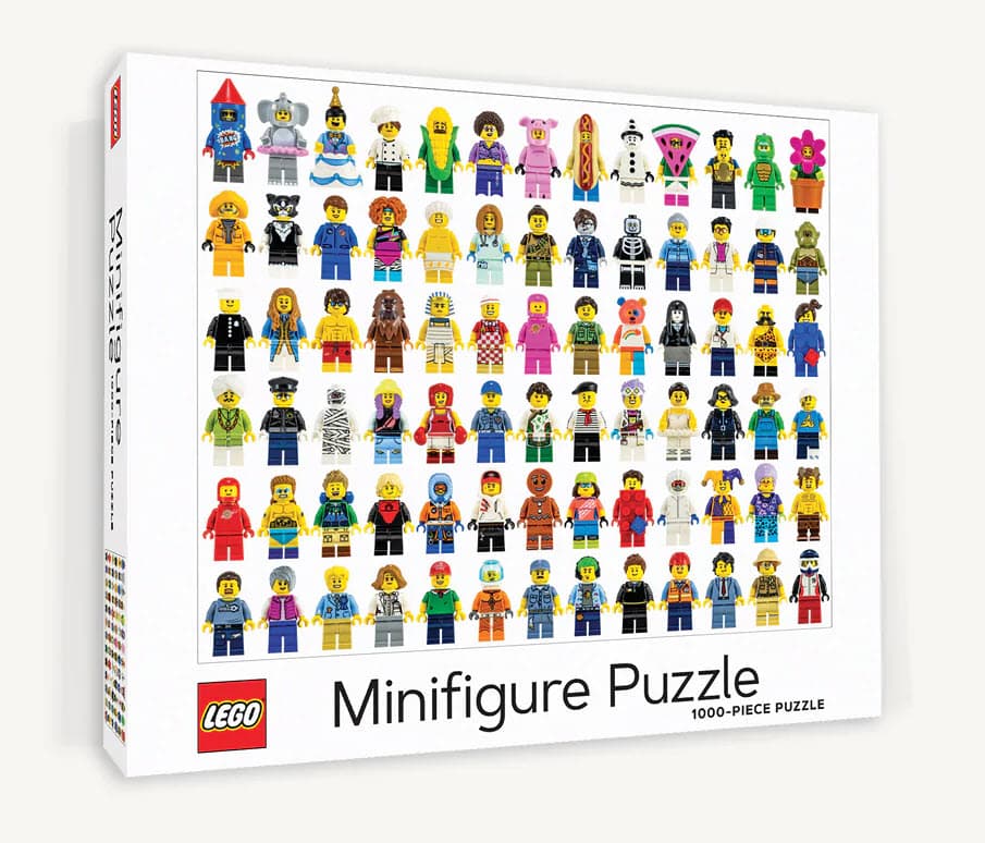Lego Minifigures 1000 Piece Puzzle second  Image width=&quot;1000&quot; height=&quot;1000&quot;