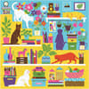 image Curious Cats 500 Piece Puzzle finished puzzle width="1000" height="1000"