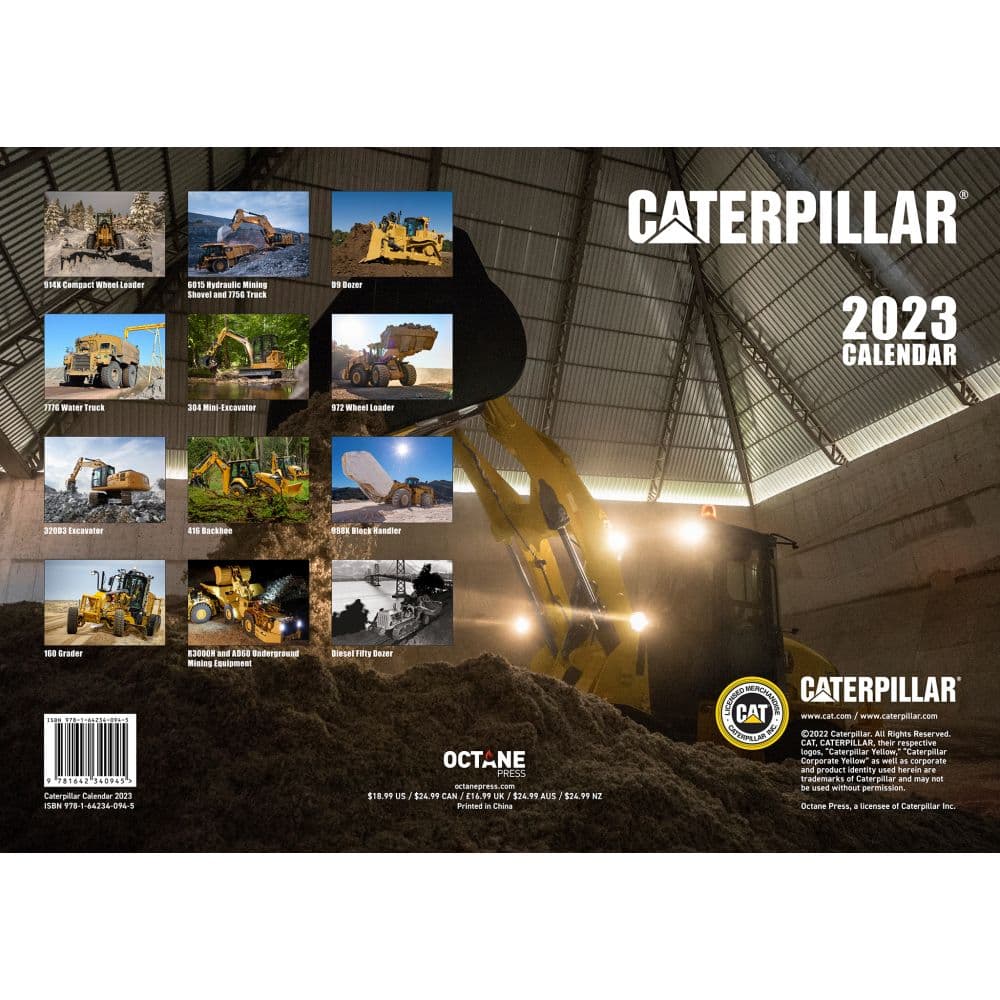 Caterpillar Wall Calendar