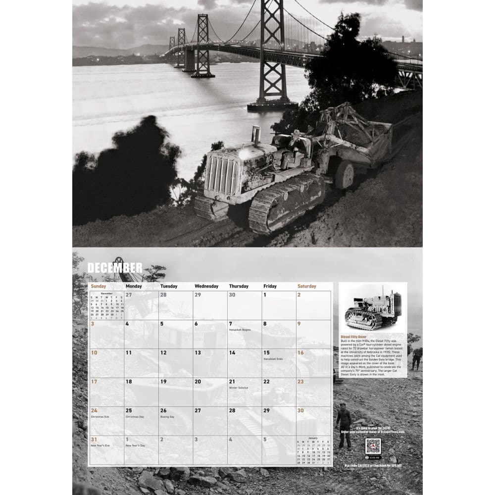 Caterpillar Wall Calendar