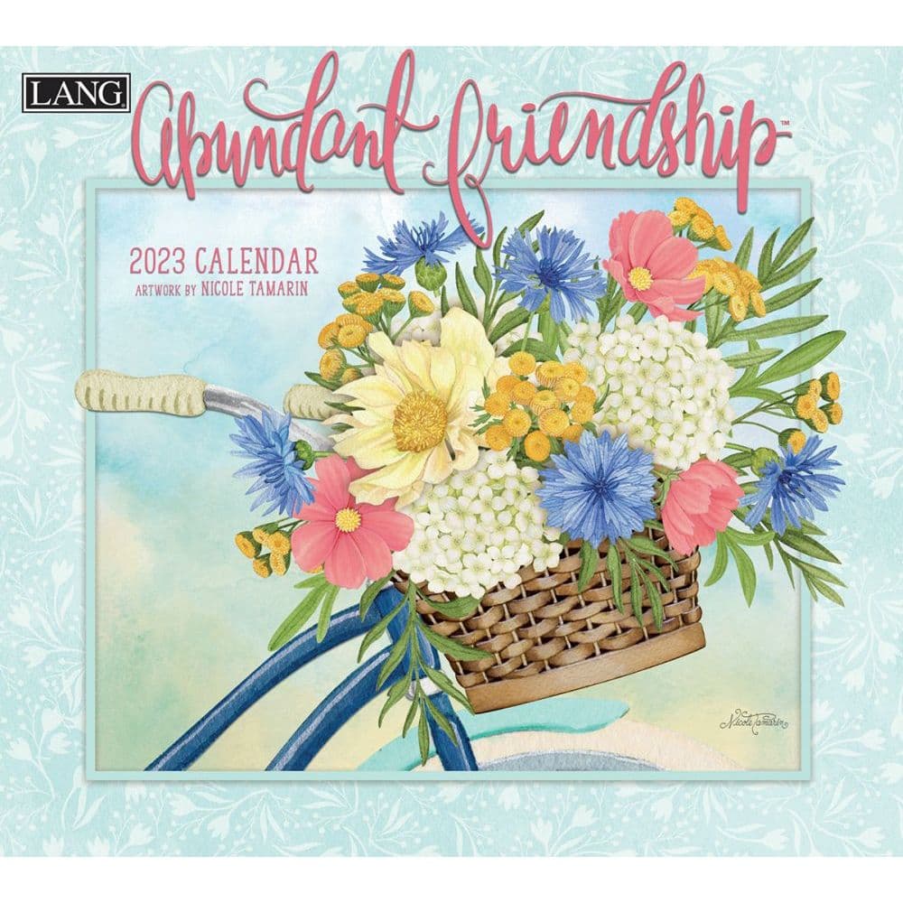 Abundant Friendship 2023 Wall Calendar