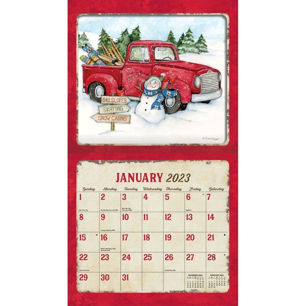 Truckin Along 2023 Wall Calendar - Calendars.com truckin-along-2023-wall-calendar-calendars-com