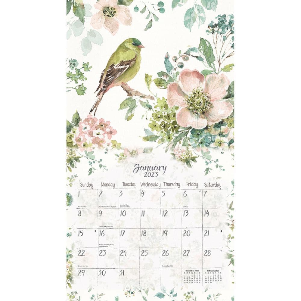 Watercolor Seasons 2023 Wall Calendar - Calendars.com