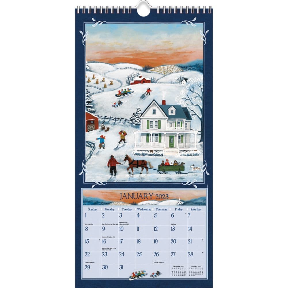 lang-folk-art-2023-vertical-wall-calendar-calendars-com