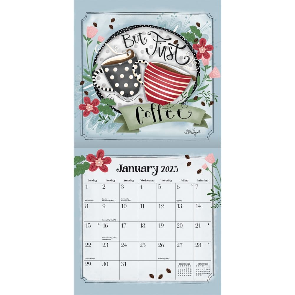 Java 2023 Wall Calendar - Calendars.com