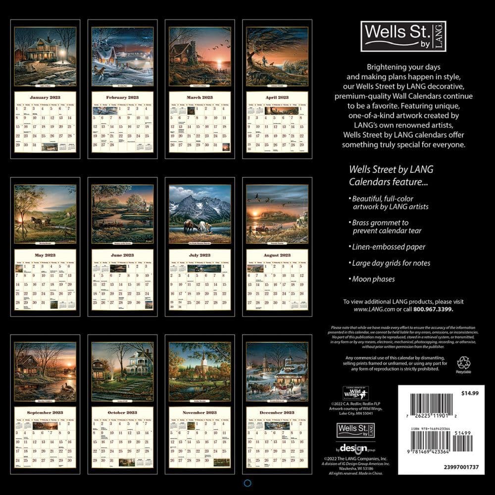 Terry Redlin 2023 Calendar - Calendars.com terry-redlin-2023-calendar-calendars-com