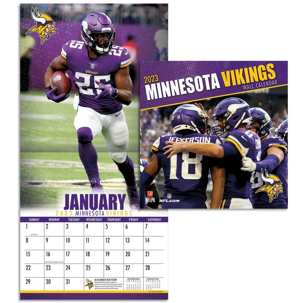 NFL Minnesota Vikings 2023 Desk Pad 