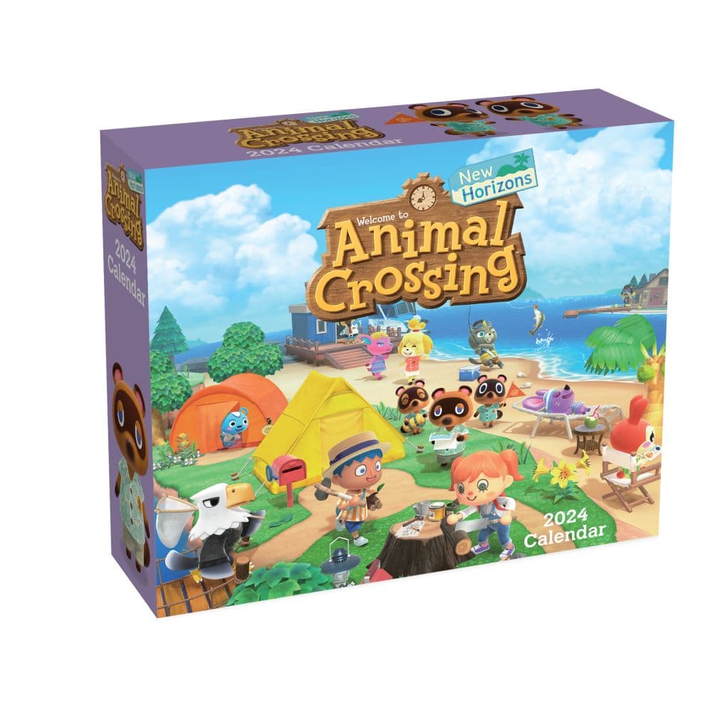 Animal Crossing New Horizons 2024 Desk Calendar Main Image width=&quot;1000&quot; height=&quot;1000&quot;