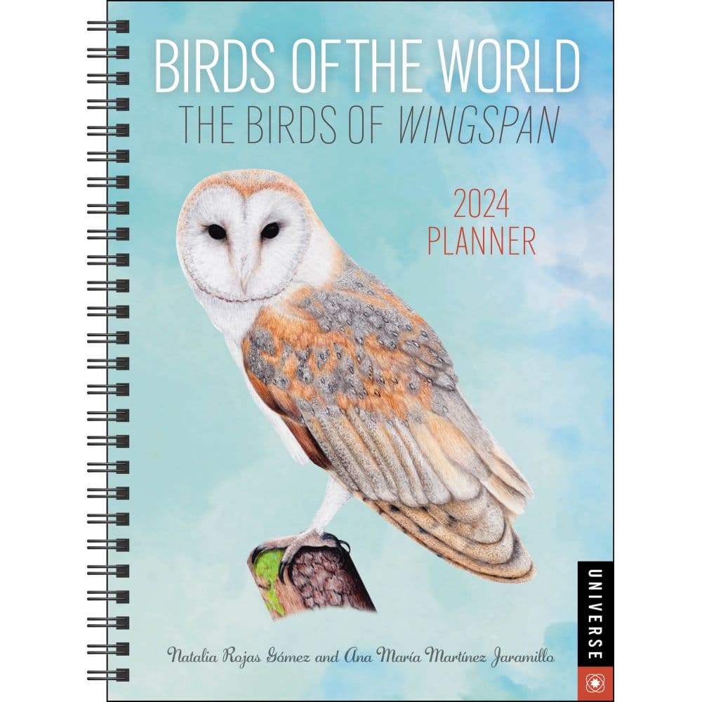 Birds of the World 2024 Planner Main Image width="1000" height="1000"