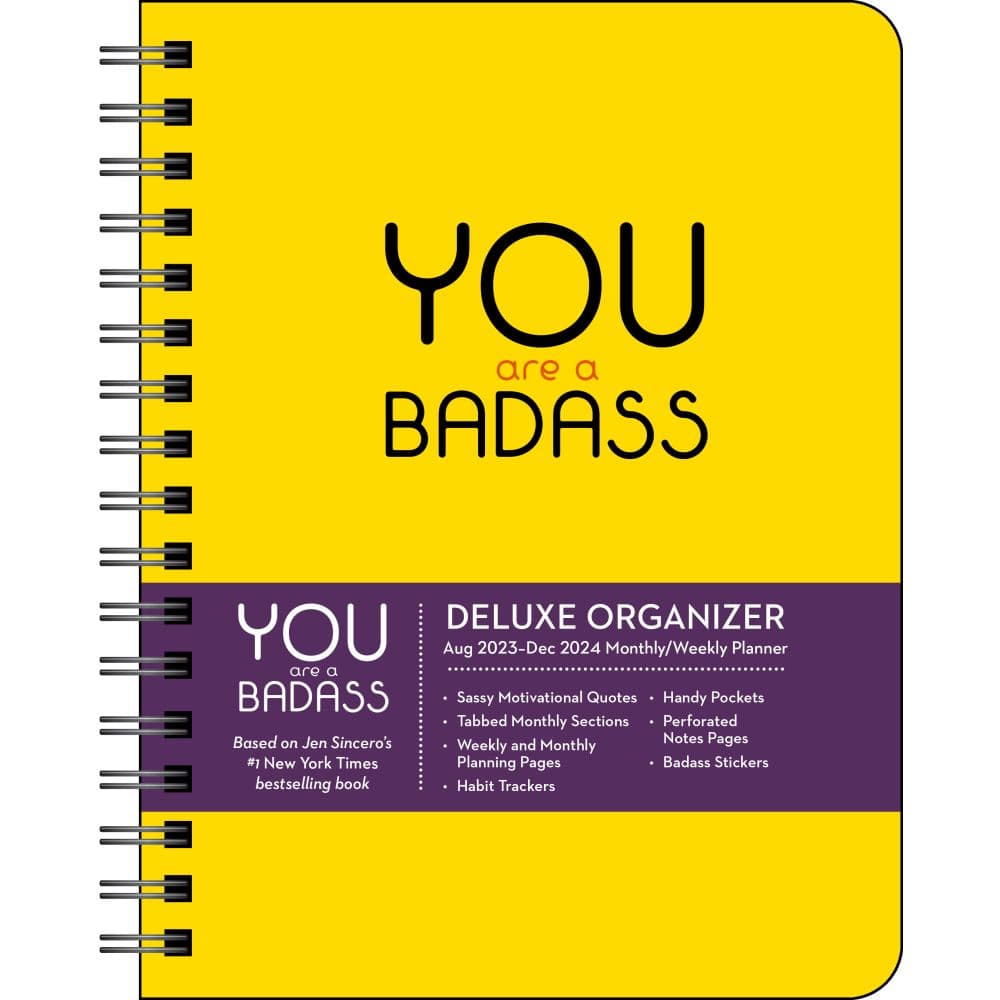 You Are a Badass 2025 Planner