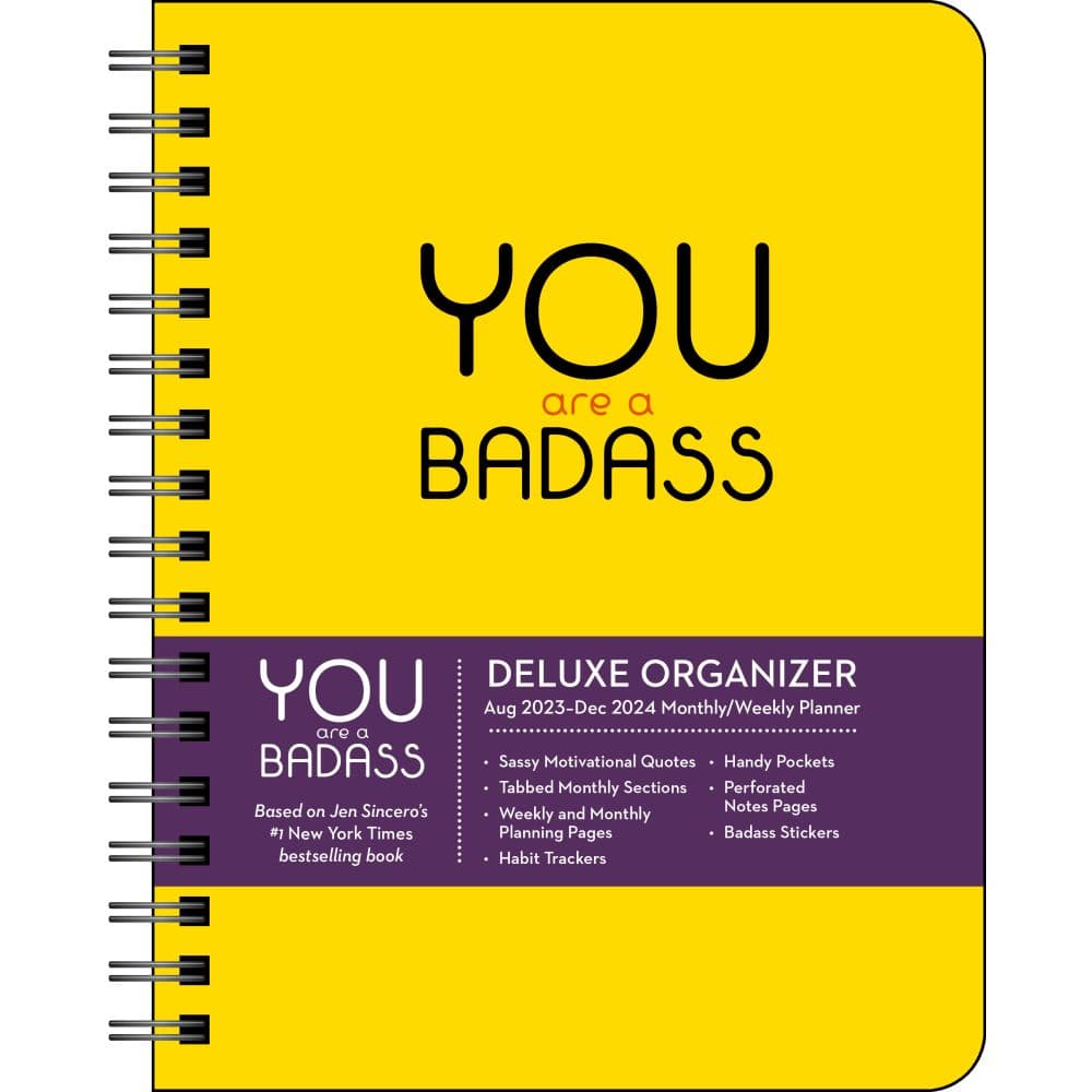 You Are a Badass 2024 Planner Main Image width=&quot;1000&quot; height=&quot;1000&quot;