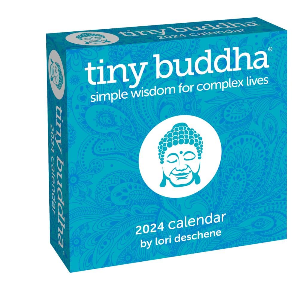 Tiny Buddha 2024 Desk Calendar