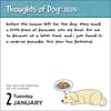 image Thoughts of Dog 2024 Desk Calendar Alternate Image 2 width=&quot;1000&quot; height=&quot;1000&quot;