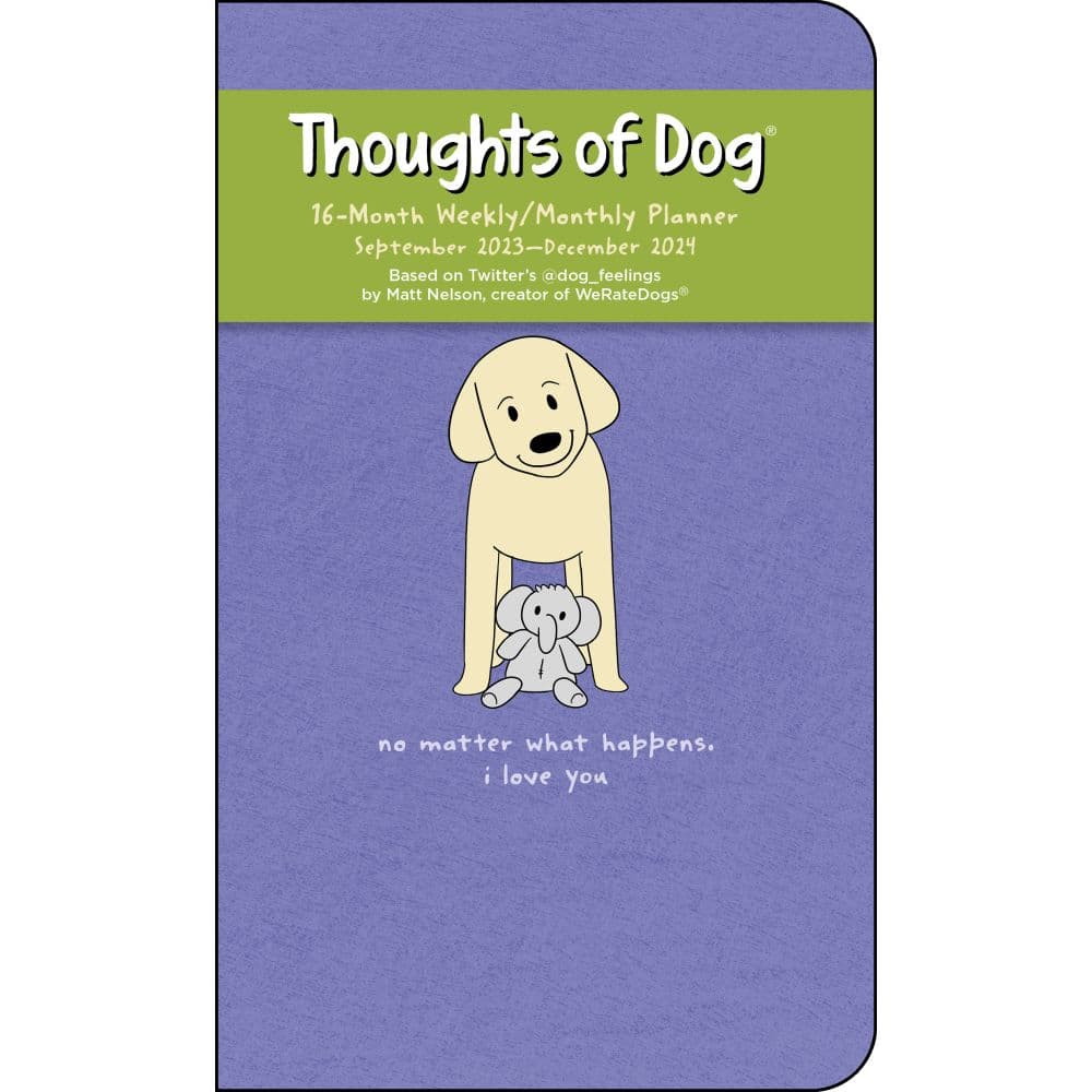 Thoughts of Dog 2025 Planner