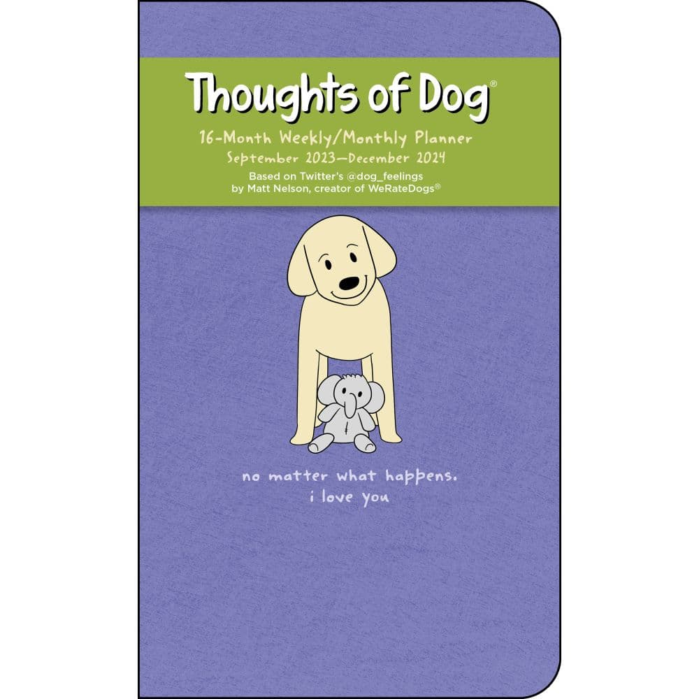 Thoughts of Dog 2024 Planner Main Image width=&quot;1000&quot; height=&quot;1000&quot;