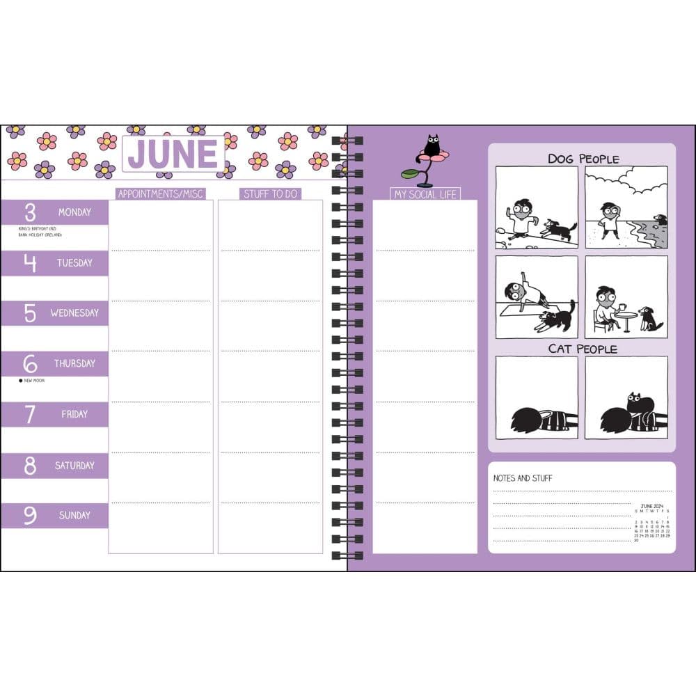 Sarahs Scribbles Weekly 2025 Planner