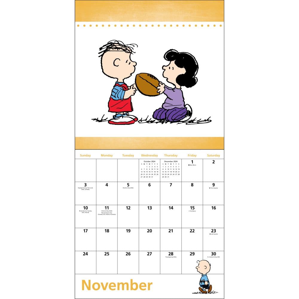 Peanuts 2025 Wall Calendar