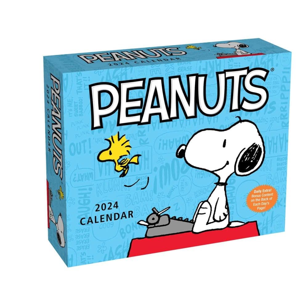 Peanuts 2024 Desk Calendar