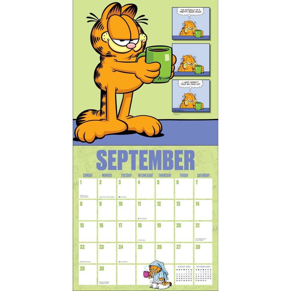 Garfield 2025 Calendar