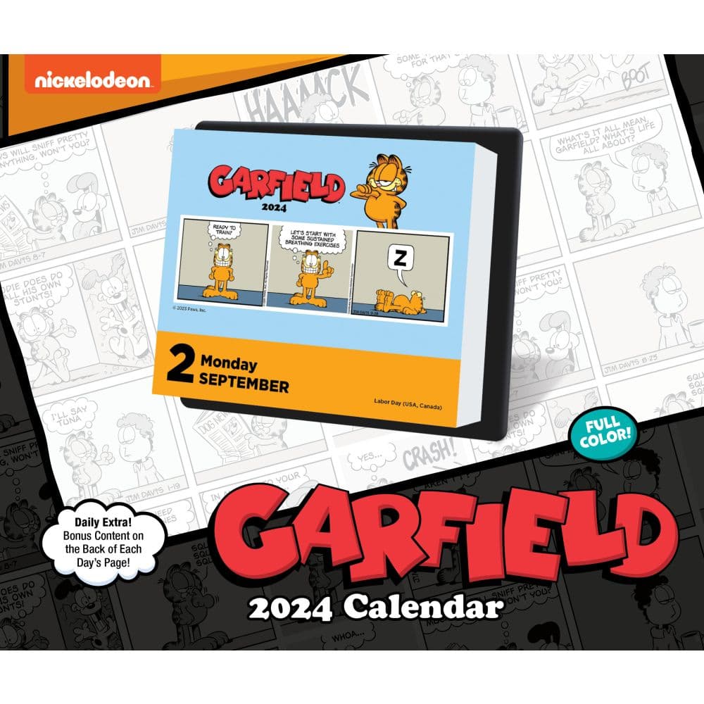 Garfield 2024 Desk Calendar - Calendars.com