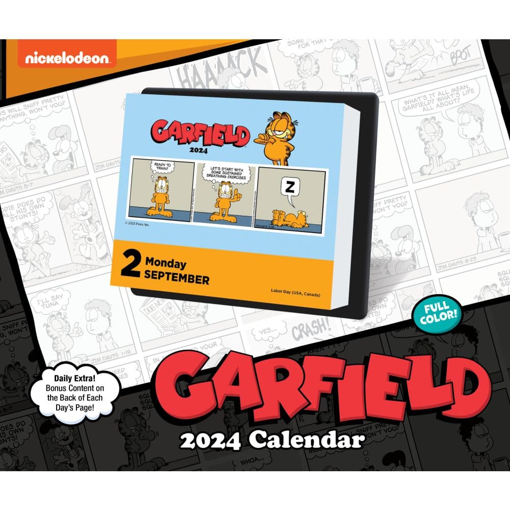 Garfield 2024 Calendar Toby Rosanna