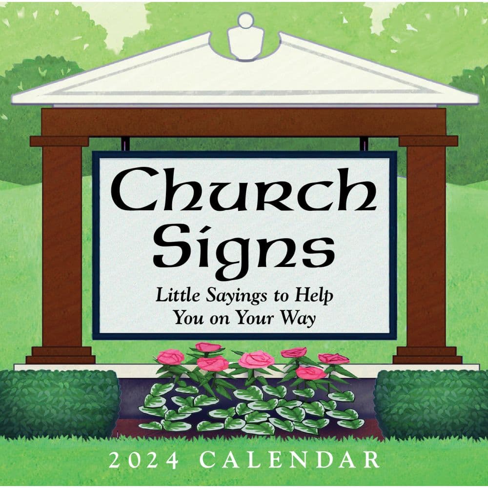Church Signs 2024 Day-to-Day Calendar Main Image width=&quot;1000&quot; height=&quot;1000&quot;