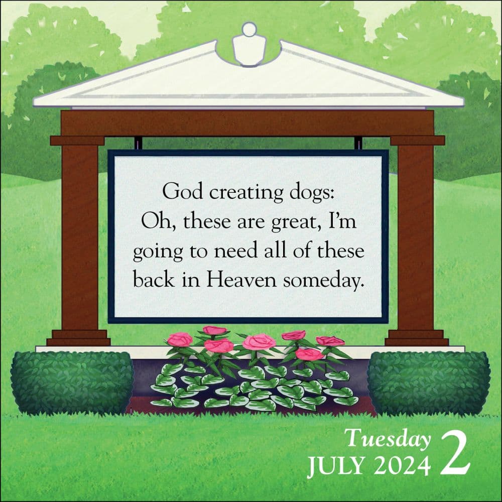 Church Signs 2024 Day-to-Day Calendar Alternate Image 4 width=&quot;1000&quot; height=&quot;1000&quot;