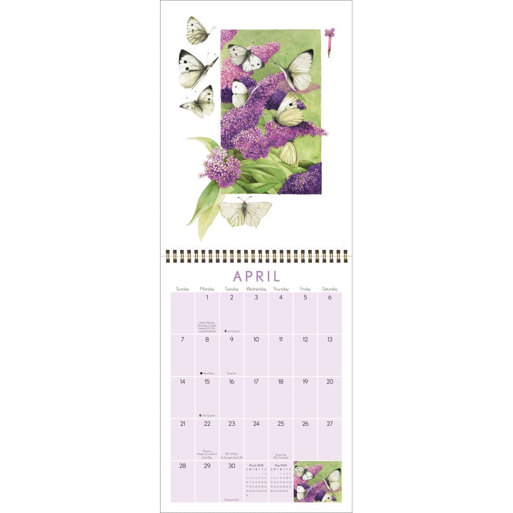 Marjolein Bastin 2024 Wall Calendar