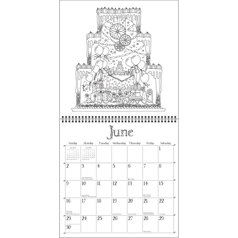 Basford Coloring 2024 Planner