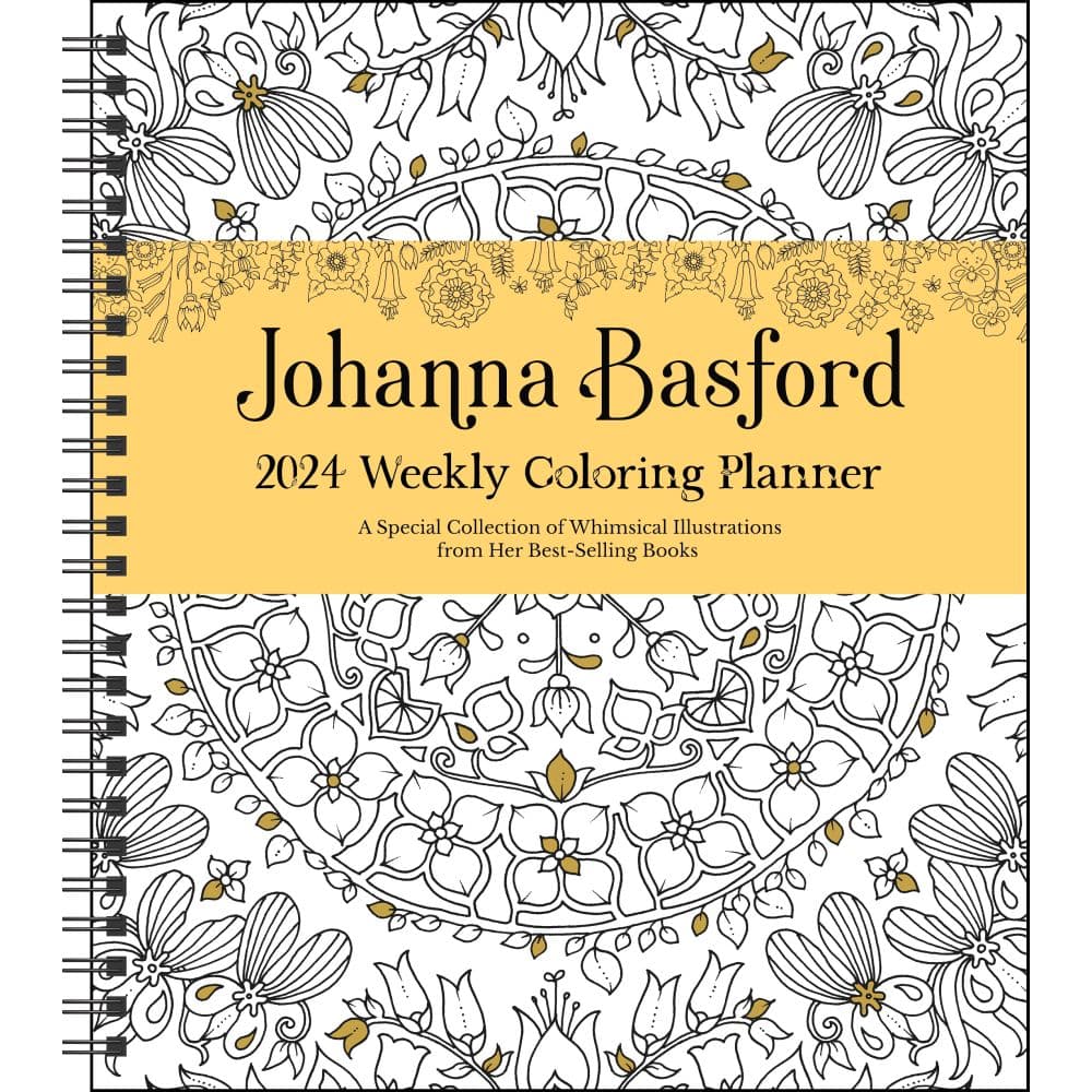 Basford Coloring 2024 Planner Main Image width="1000" height="1000"