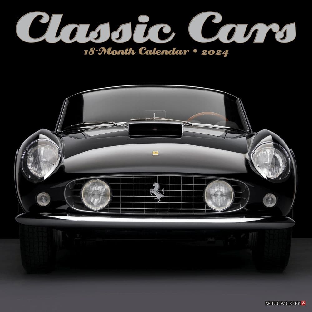 Just Cars Classic 2024 Wall Calendar