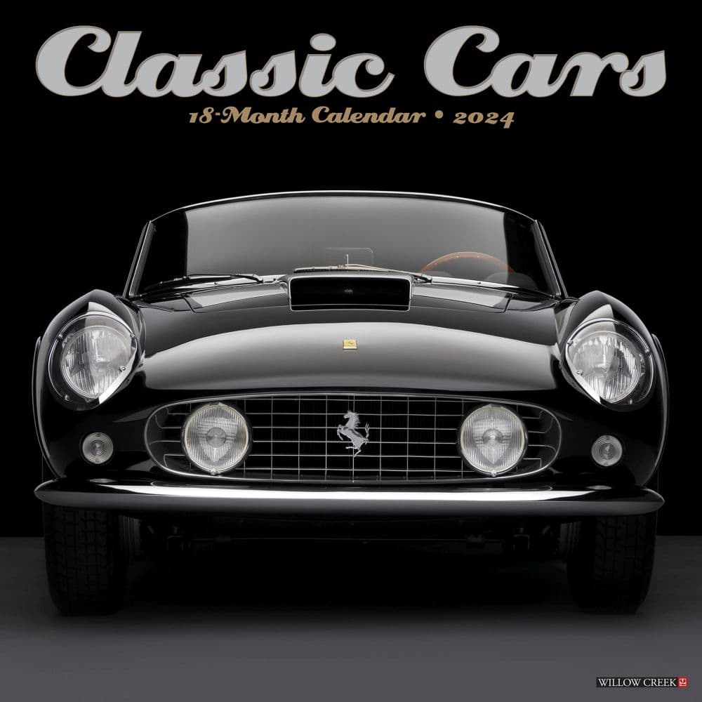 Just Cars Classic 2024 Wall Calendar Main Image width=&quot;1000&quot; height=&quot;1000&quot;
