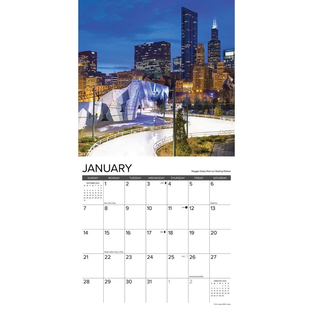 Chicago 2024 Wall Calendar - Calendars.com
