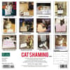 image Cat Shaming 2024 Wall Calendar Back of Calendar width=&quot;1000&quot; height=&quot;1000&quot;