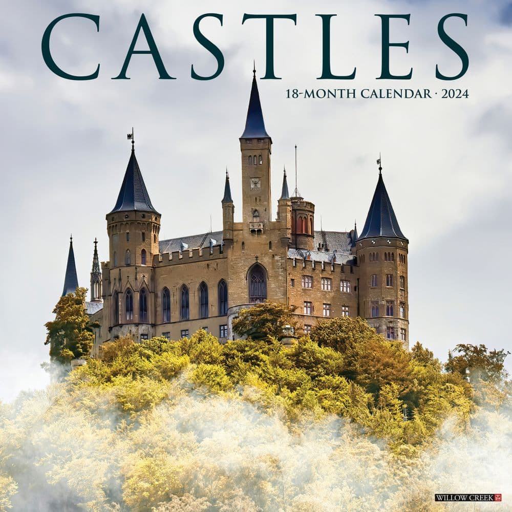 Castles 2025 Wall Calendar