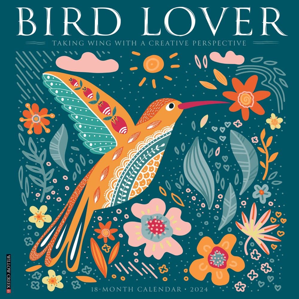 Bird Lover 2024 Wall Calendar