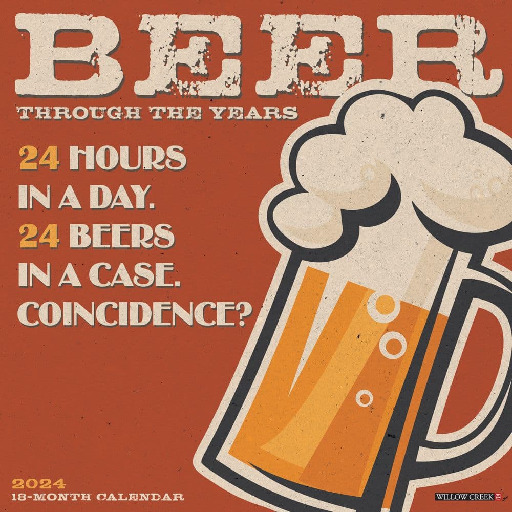 Beer 2024 Wall Calendar Calendars Com   202400003718 