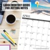 image Aspire to Inspire 2024 Wall Calendar Flat Lay Image width=&quot;1000&quot; height=&quot;1000&quot;