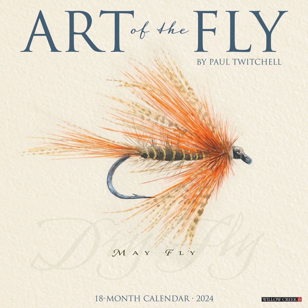 Art of the Fly 2024 Wall Calendar Main Image width=&quot;1000&quot; height=&quot;1000&quot;