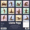 image Llama Yoga 2024 Wall Calendar Back of Calendar width=&quot;1000&quot; height=&quot;1000&quot;